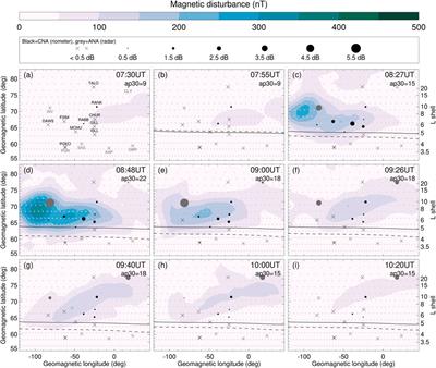 Spatial extent of the energetic electron precipitation region during substorms